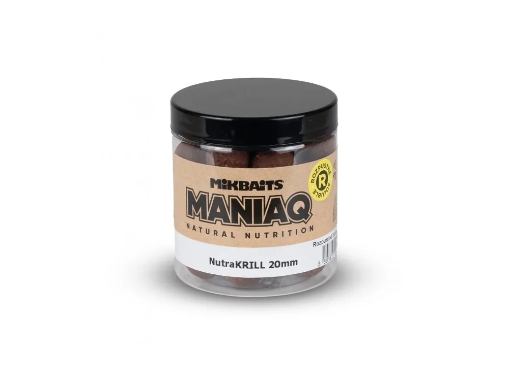 Mikbaits ManiaQ Boilie Rozpustné 250ml - NutraKRILL Expresní Doručení