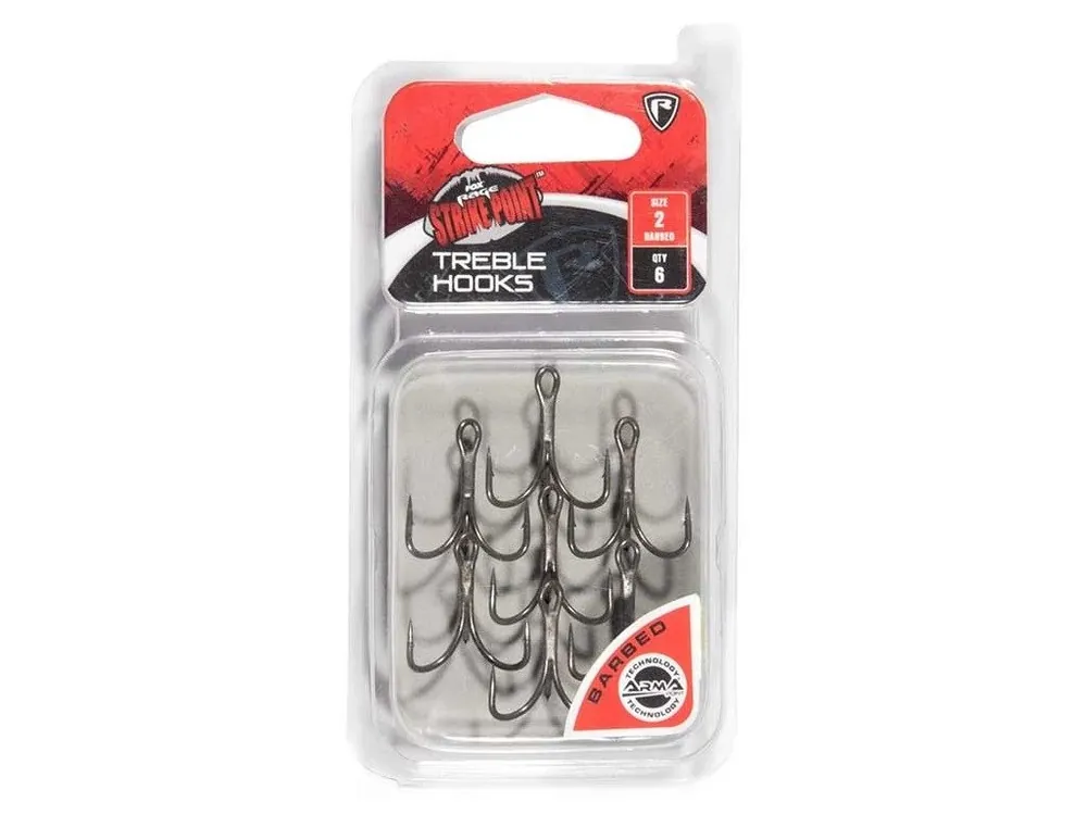 Fox Rage Trojháčky Strike Point Treble hooks Nízká Cena