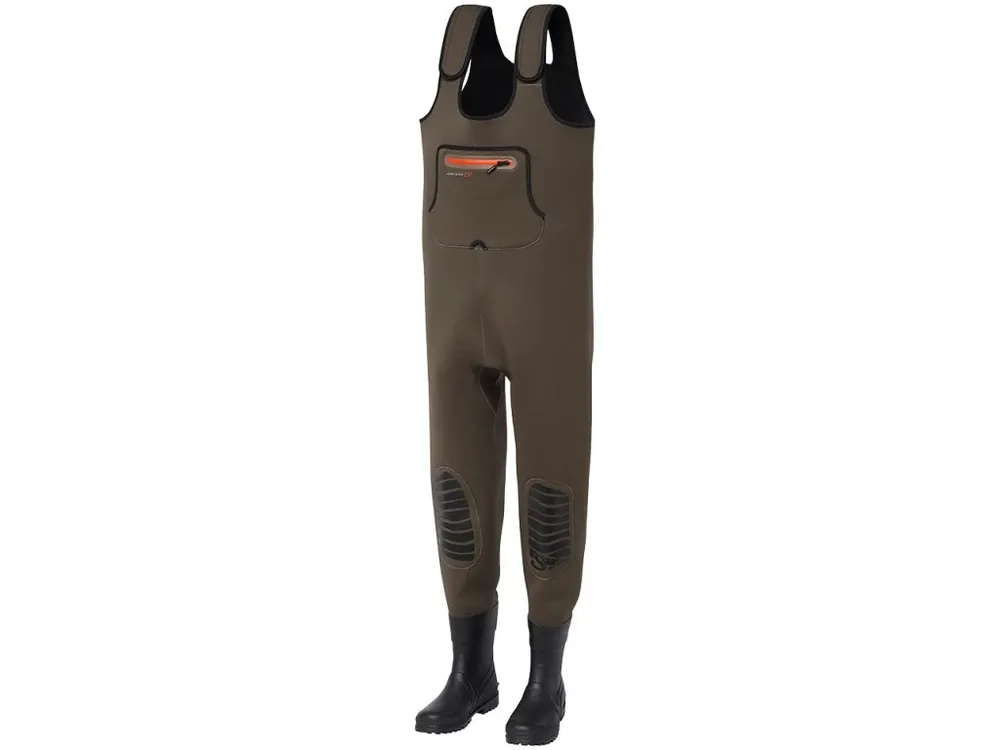 Scierra Brodící Kalhoty Kenai Neo 4 mm Chest Bootfoot Felt Brown Časově Omezené