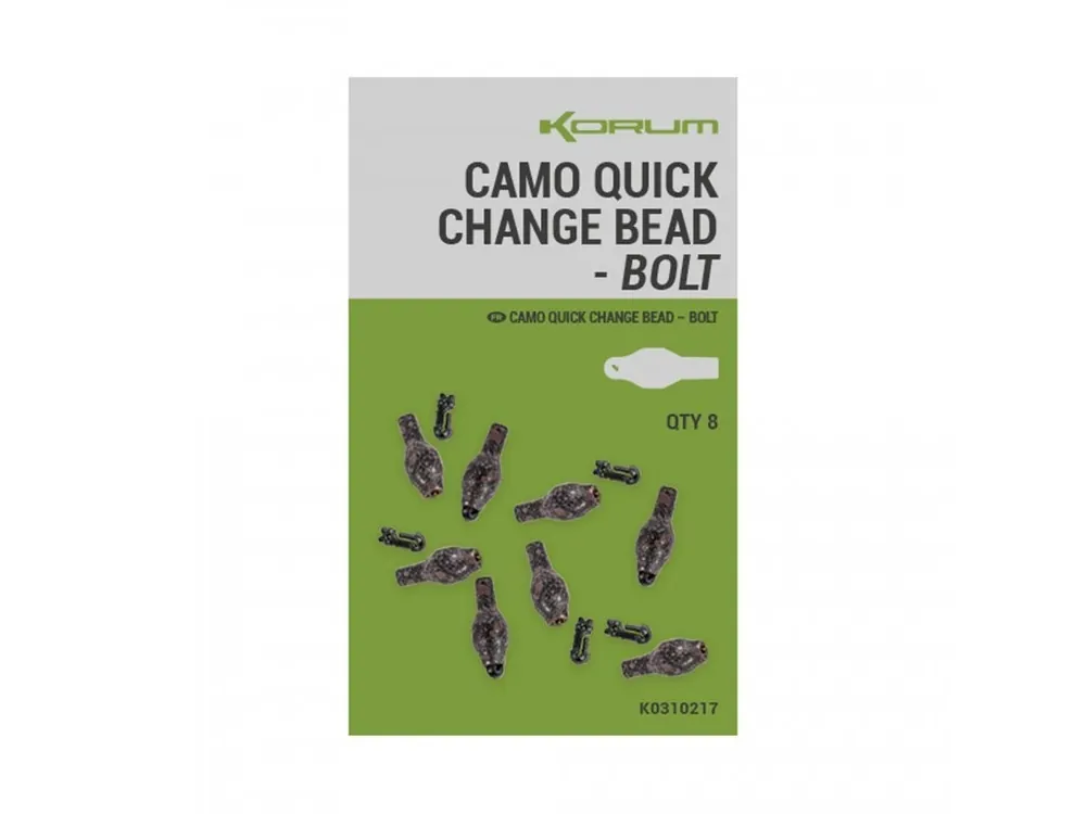 Novinka Korum Rychlovýměnný Závěs Camo Quick Change Bead Bolt