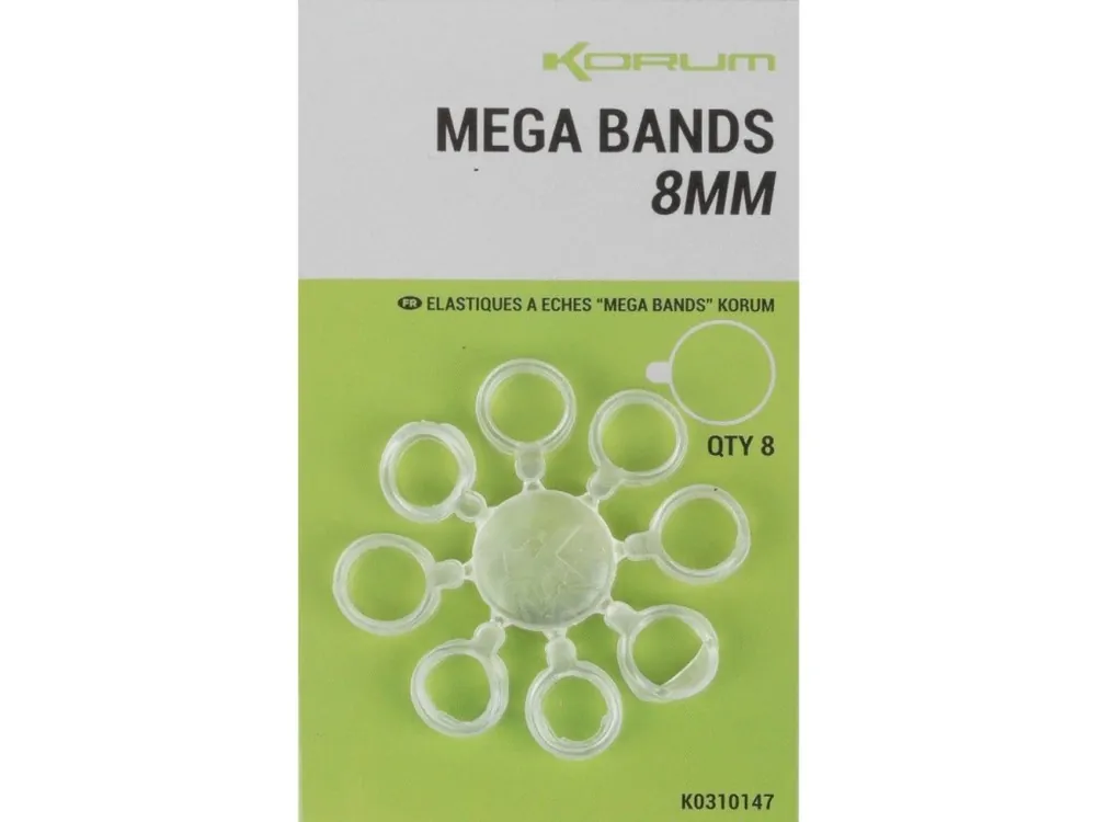 Korum Silikonové Kroužky Mega Bands 6 mm Nízká Cena