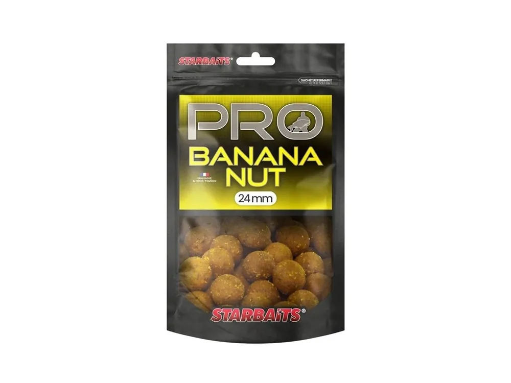 Starbaits Boilies Probiotic Banana Nut 200g Akční Cena