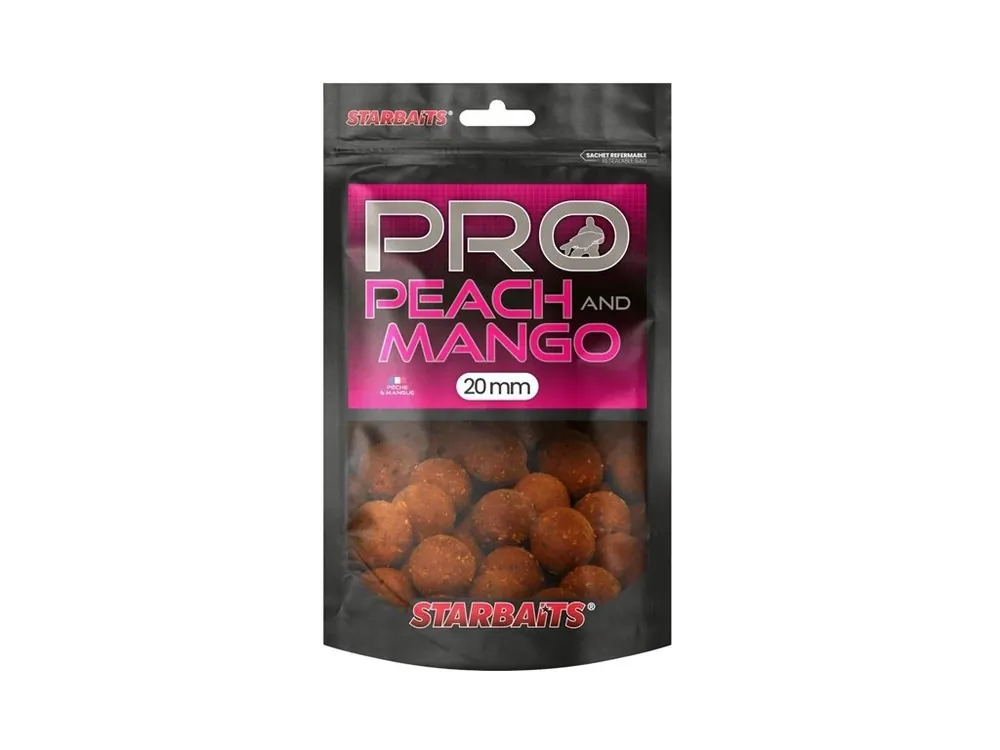 Expresní Doručení Starbaits Boilies Probiotic Peach Mango 200g