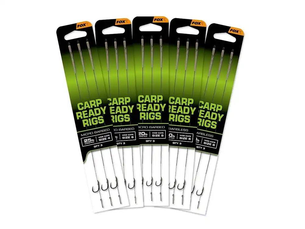 Levný Fox Návazce Carp Ready Rigs Wide Gape
