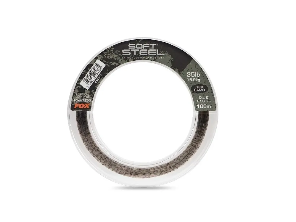 Pouze Dnes Fox Šokový Vlasec Soft Steel Fleck Camo Leader
