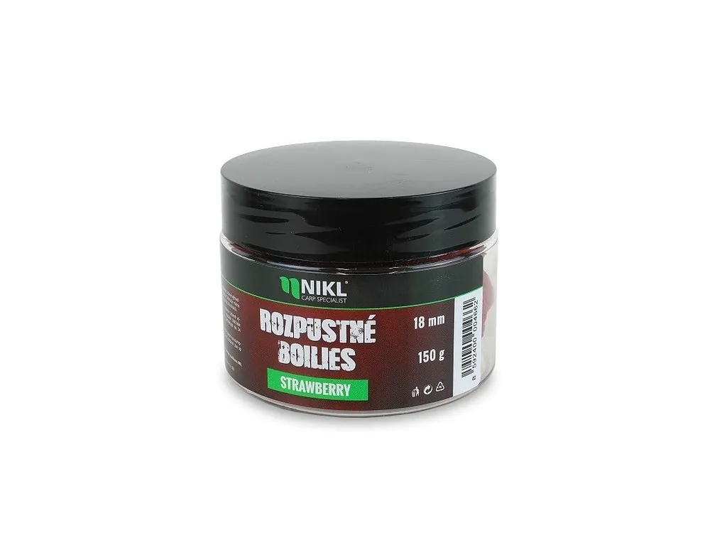 Nikl Rozpustné Boilies Strawberry 150 g Expresní Doručení