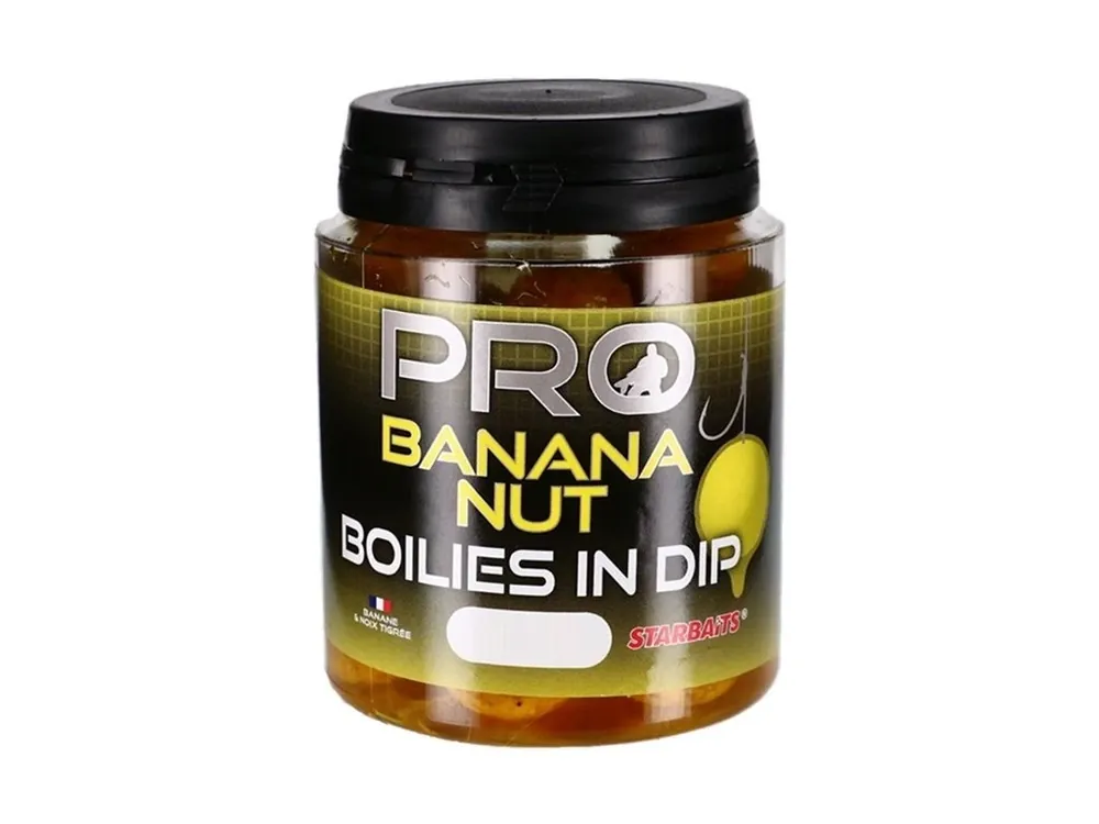 Starbaits Boilies v Dipu Probiotic Banana Nut 150g Ověřený