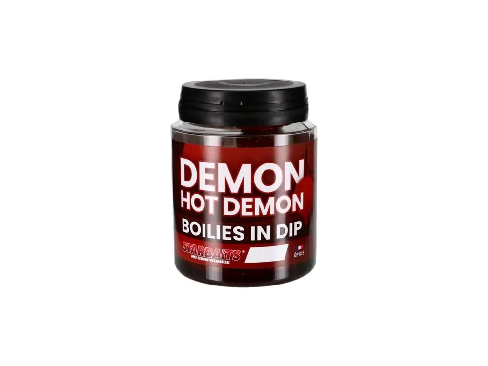 Starbaits Boilies v Dip Hot Demon 150g Finální Výprodej