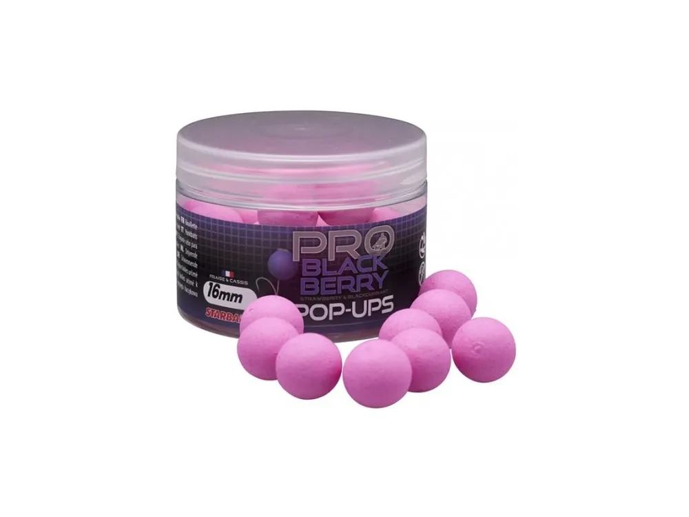Rychlé Dodání Starbaits Plovoucí Boilies Pop Up Probiotic Blackberry 50g