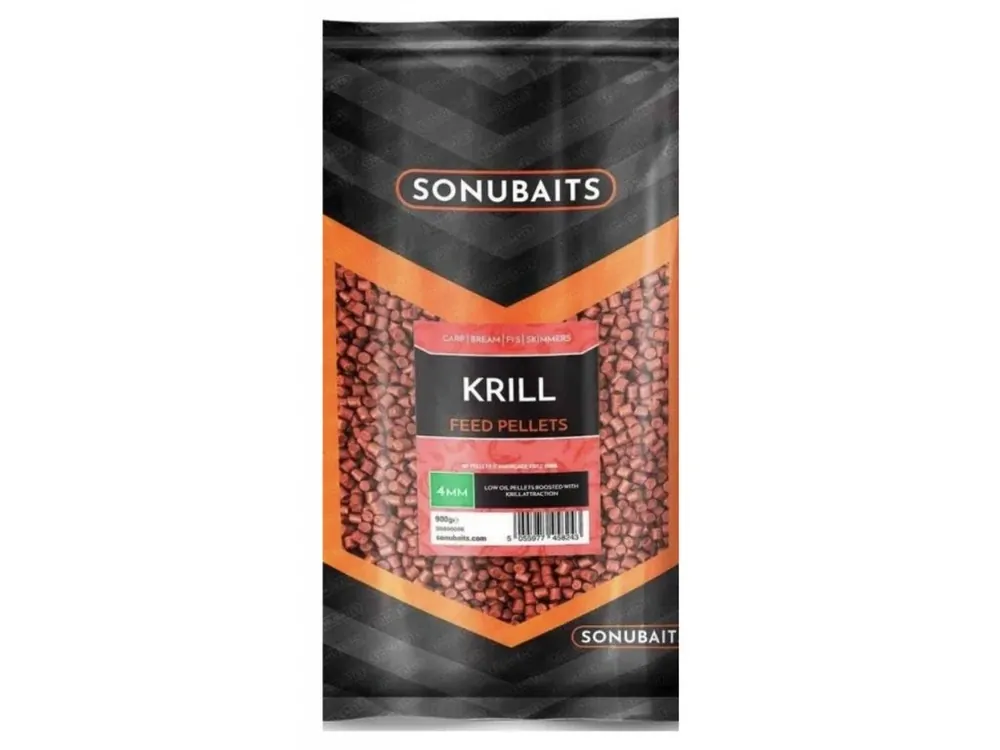 Omezená Nabídka Sonubaits Pelety Krill Feed Pellets 4mm 900g