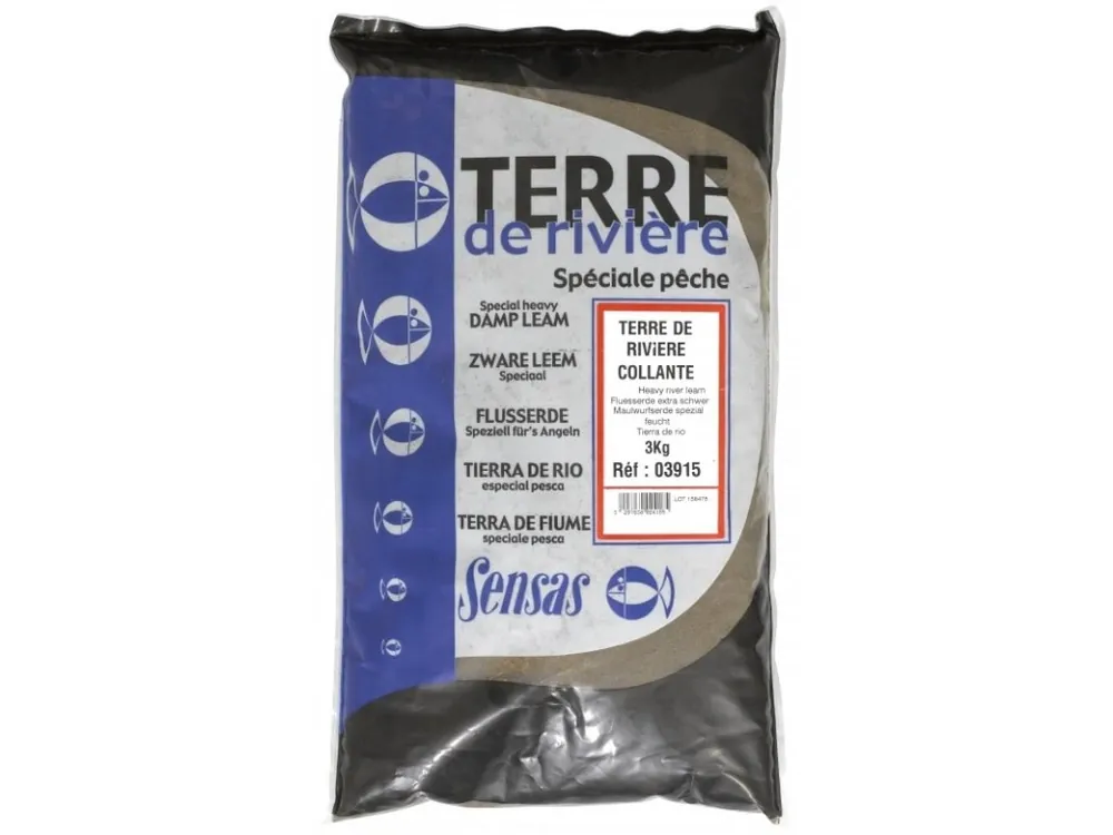 Autentický Sensas Hlína Terre De Riviere Collante 3 kg