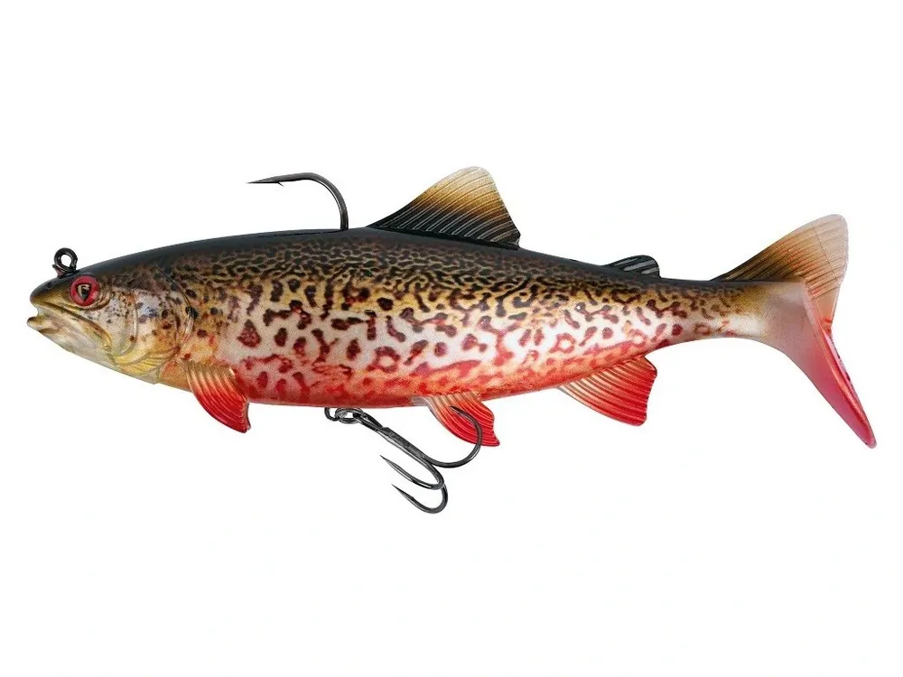 Fox Rage Gumová Nástraha Realistic Replicant Super Natural Tiger Trout Hit Sezóny