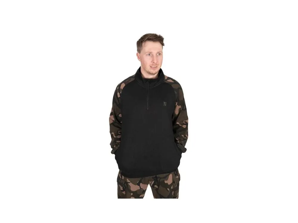Fox Mikina LW Black/Camo QTR Zip Hoody Koupit Online