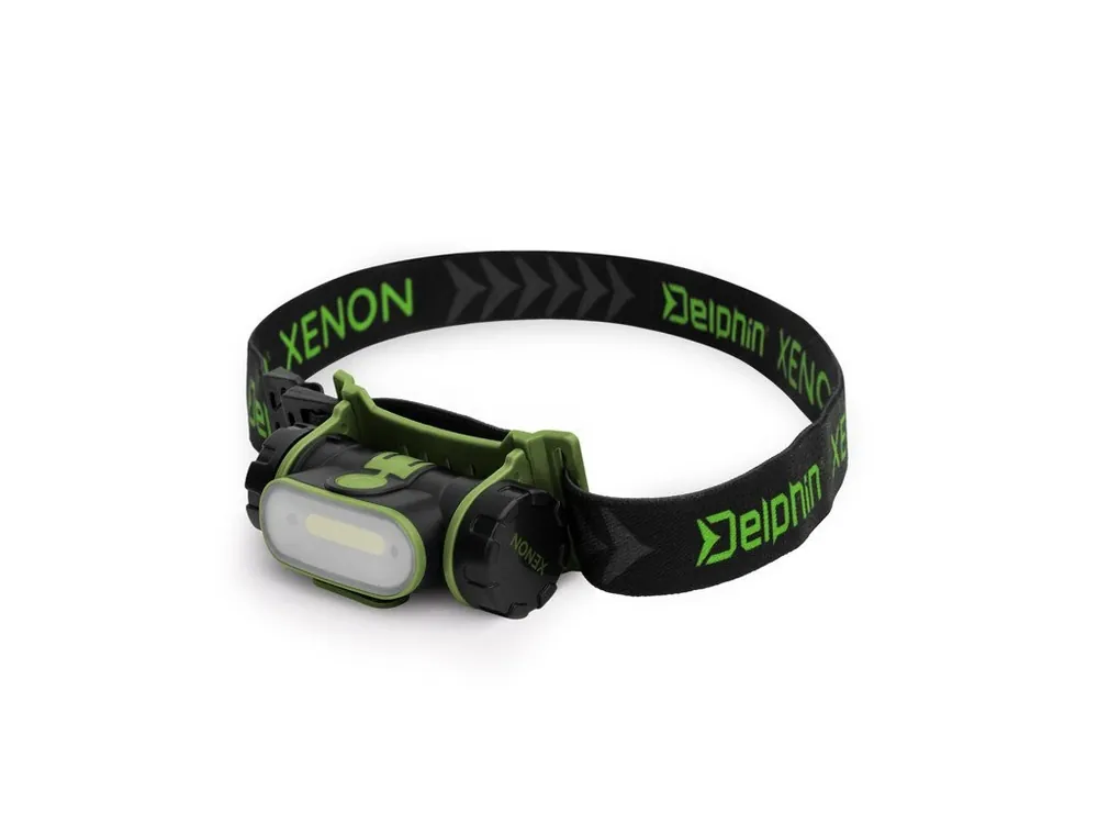 Delphin Čelová Lampa XENON USB-C Nejprodávanější