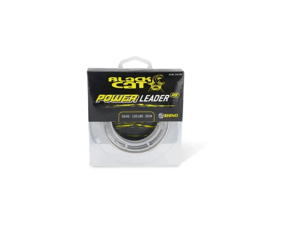 Kup Teď Black Cat Návazcová Šňůra Sumcová Power Leader 0,7mm 50kg 20m