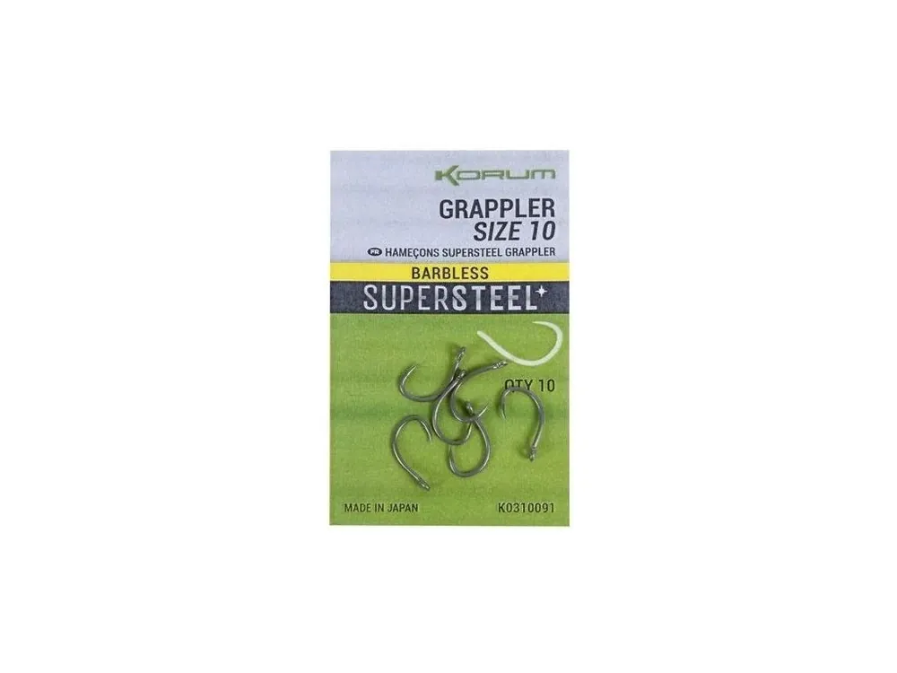 Ihned K Objednání Korum Háčky Grappler Hooks Barbless
