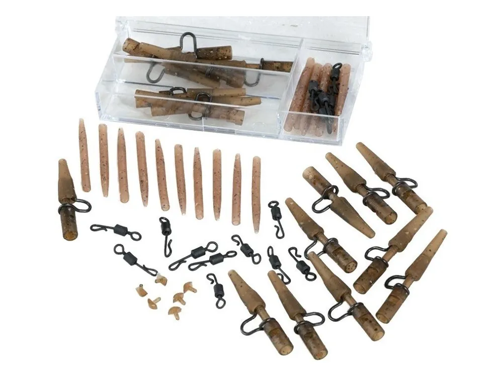 Super Cena Extra Carp Závěsky Camou Heavy Lead Clip Box