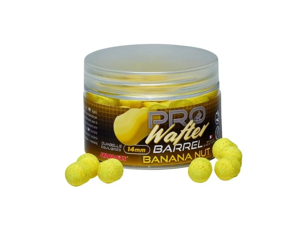 Starbaits Wafter Pro Banana Nut 50 g 14 mm Ověřený