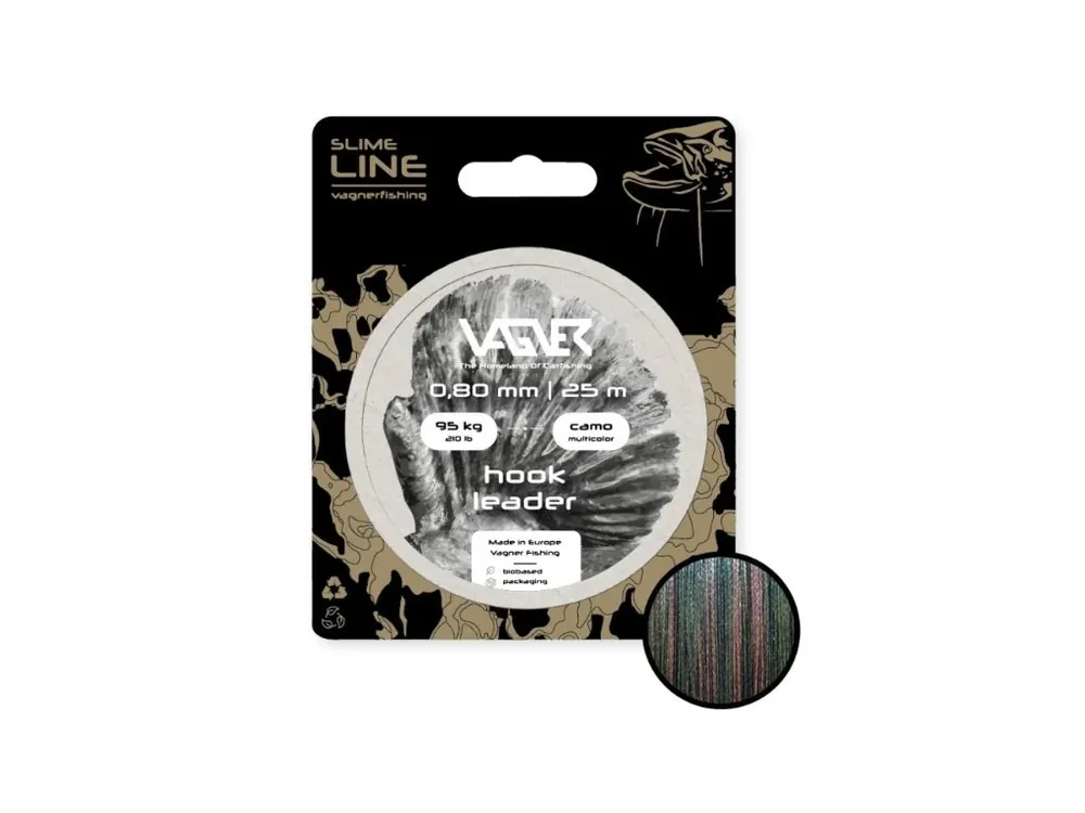 Přímo Od Výrobce Vagner Návazcová Šňůra Hook Leader Camo Multicolor 25 m