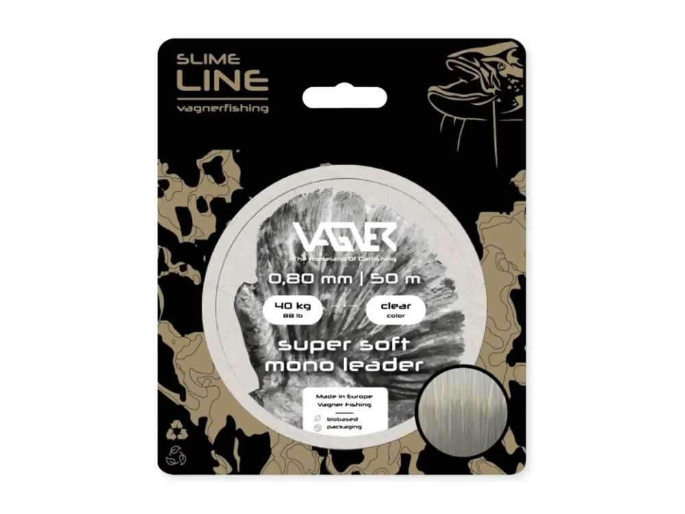 Sezónní Sleva Vagner Návazcový Vlasec Super Soft Mono Leader 50 m