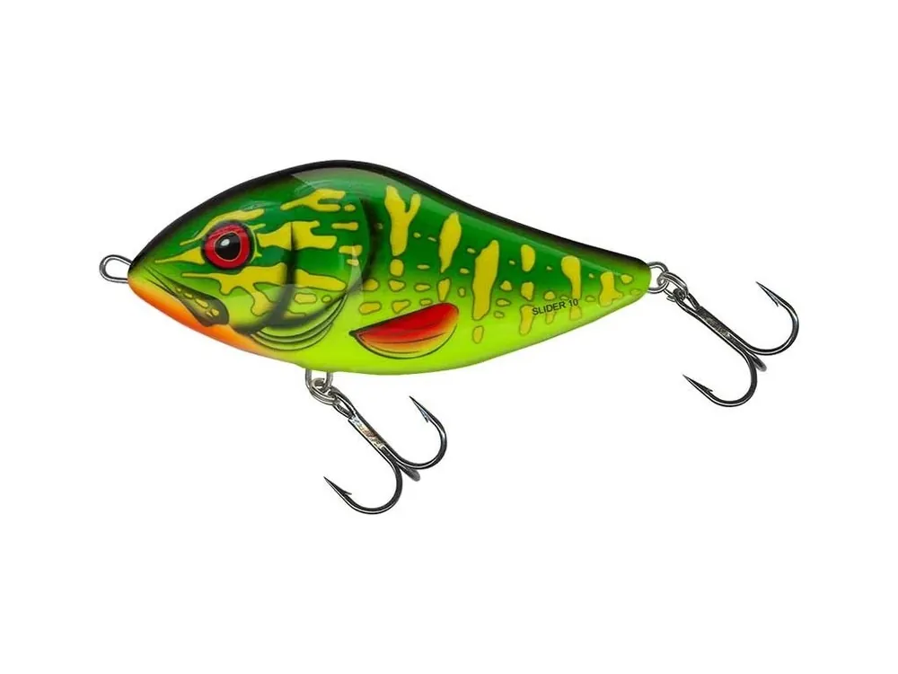 Salmo Wobler Slider Sinking Green Pike 7 cm 21 g Dokud Zásoby Vydrží