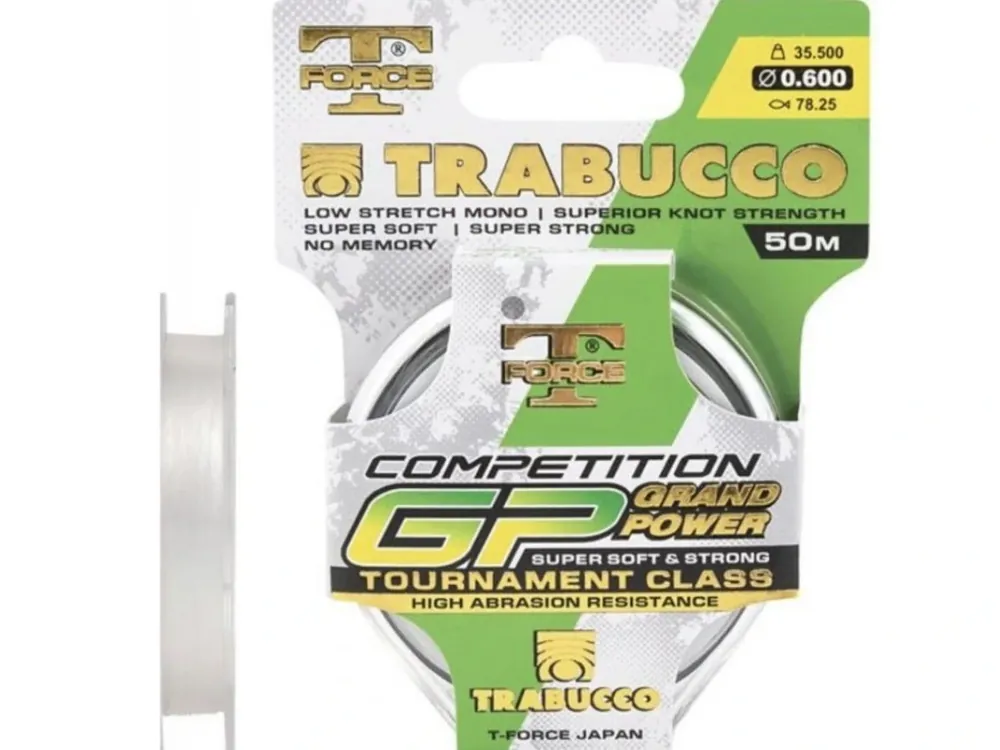 Nejprodávanější Trabucco Vlasec T-Force Competition GP 50 m