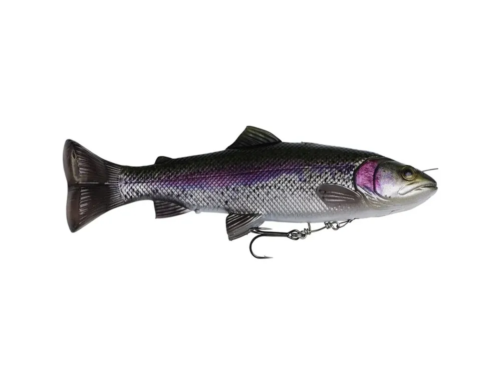 Výprodej Savage Gear Gumová Nástraha Pstruh 4D Line Thru Pulsetail Trout SS Rainbow Trout 16 cm 51 g