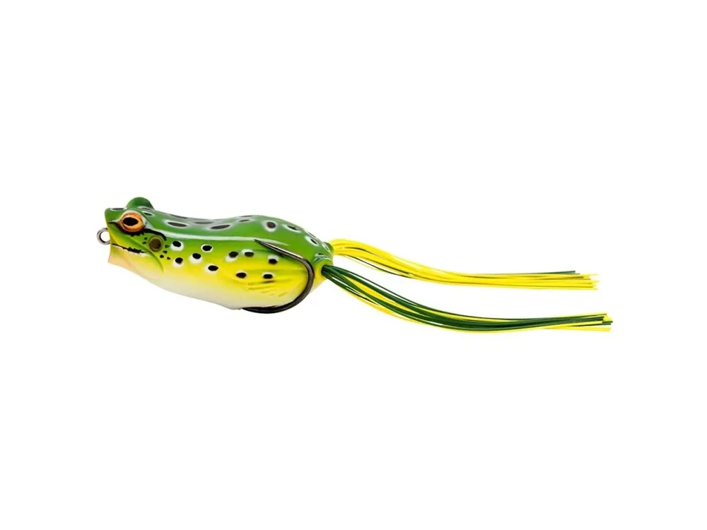 Savage Gear Žába Hop Popper Frog Floating Green Leopard 5,5 cm 15 g Zlevněný