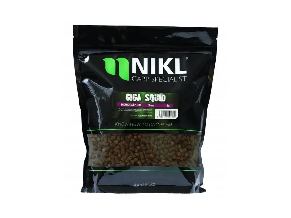 Nikl Pelety Giga Squid 1 kg Nejlepší Cena
