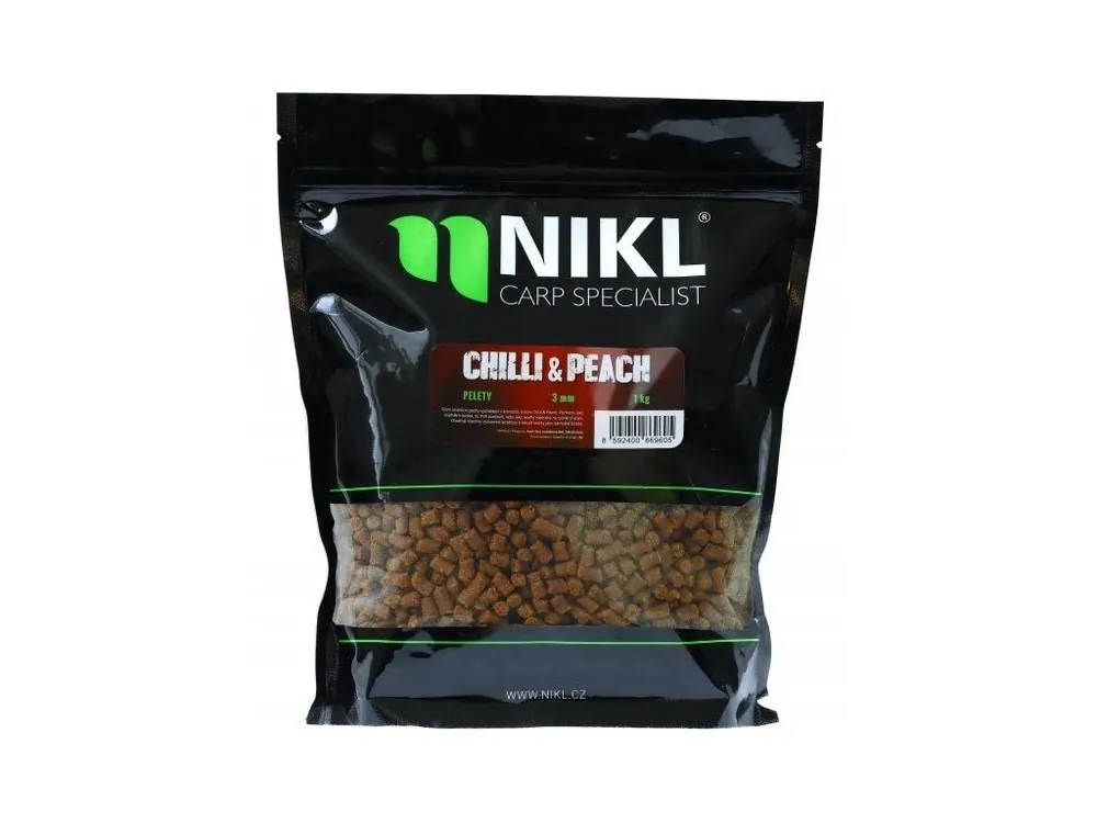 Nikl Pelety Chilli & Peach 1 kg Kup Teď