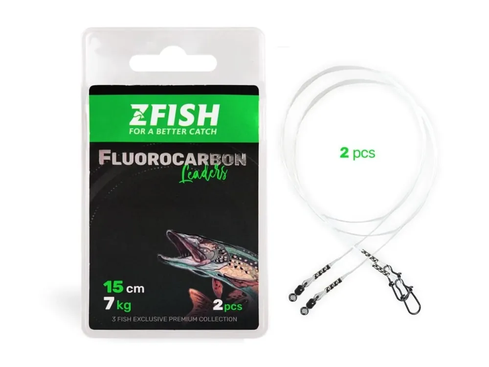 Speciální Cena Zfish Lanko Fluorocarbon Leader - 2ks