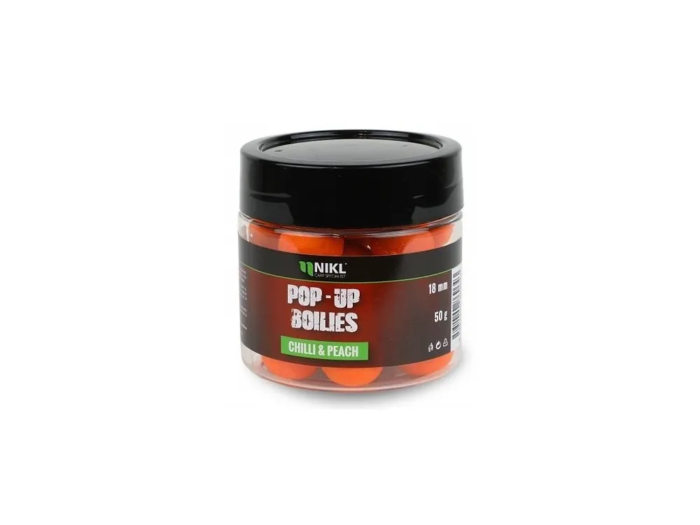 Nikl Plovoucí Boilies Chilli & Peach Novinka