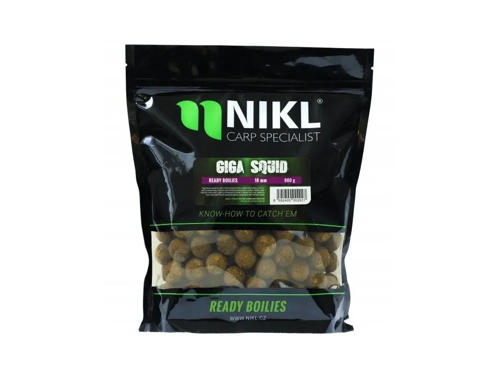 Nikl Hotové Boilie Giga Squid Víkendová Akce