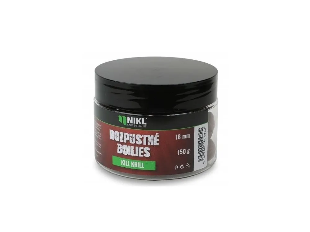 Nikl Rozpustné Boilies Kill Krill 150 g Hit Sezóny