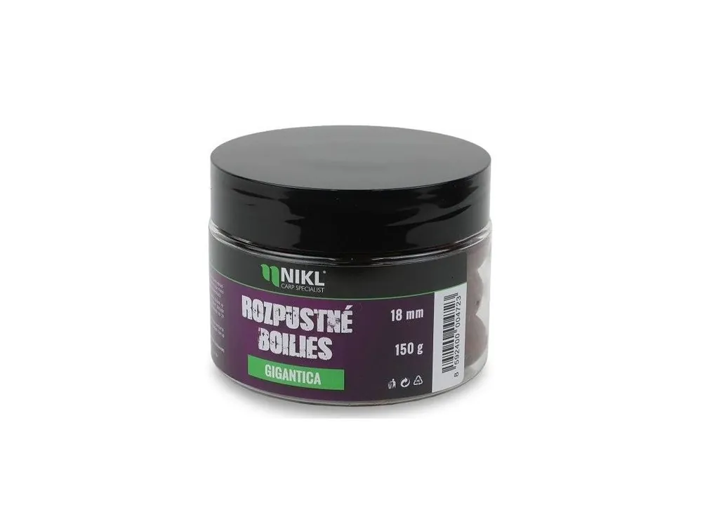 Poslední Šance Nikl Rozpustné Boilies Gigantica 150 g