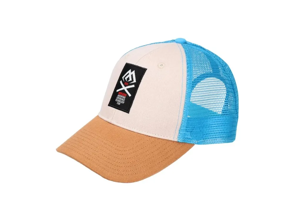 Novinka Mikado Kšiltovka Trucker - Modrá