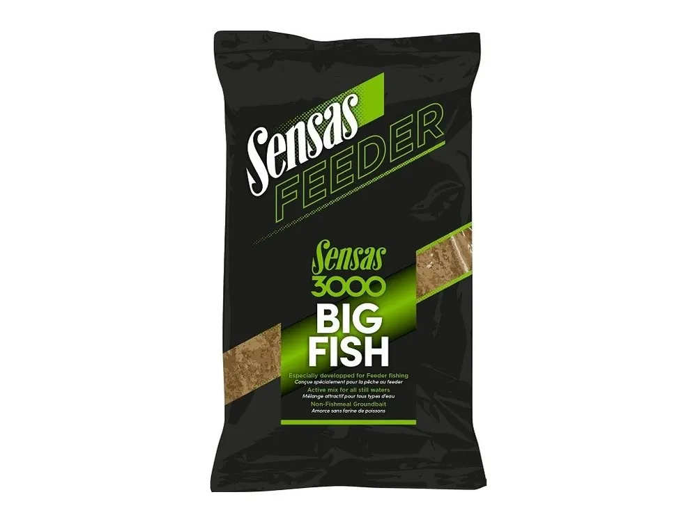 Expresní Doručení Sensas Krmítková Směs 3000 Feeder Big Fish 1 kg
