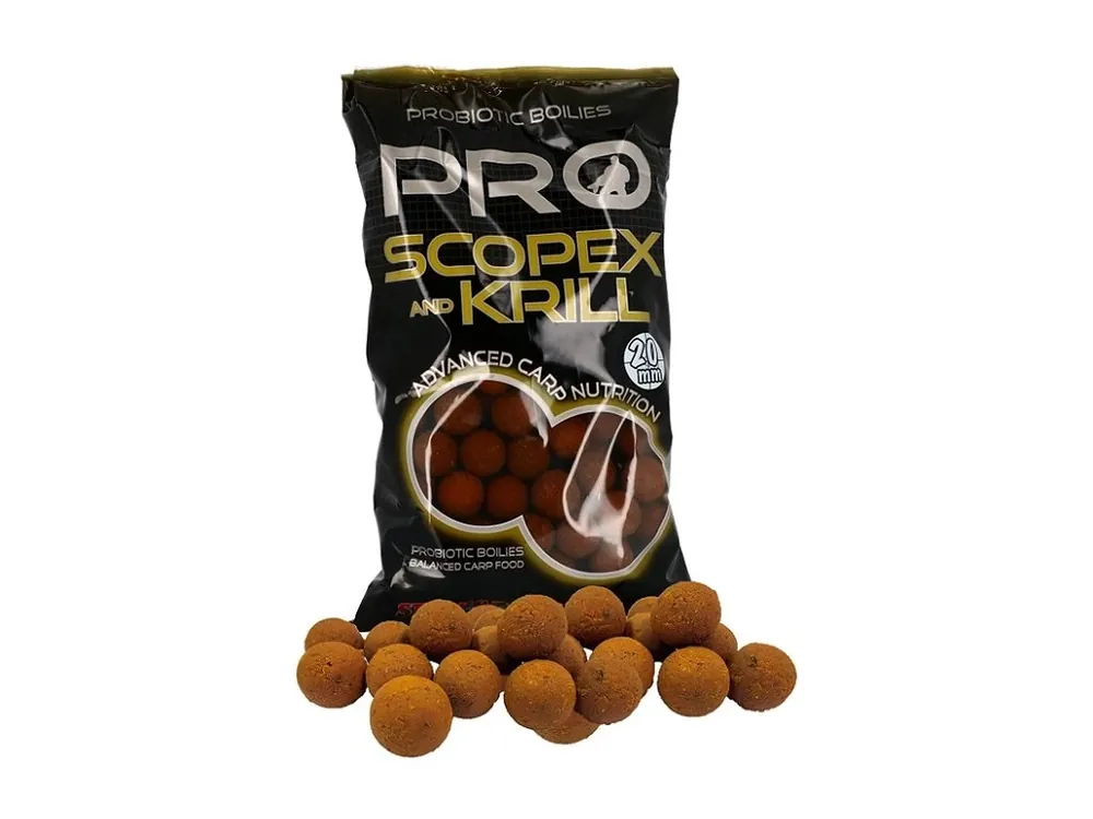 Starbaits Boilies Probiotic Scopex Krill 800g Novinka