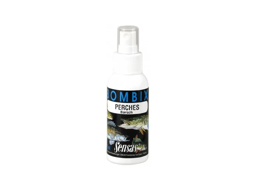 Cenová Bomba Sensas Posilovač ve Spreji Bombix Perches - Okoun 75 ml