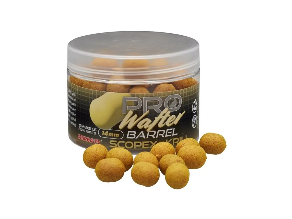 Starbaits Wafter Probiotic Scopex Krill 14mm 50g Sezónní Sleva