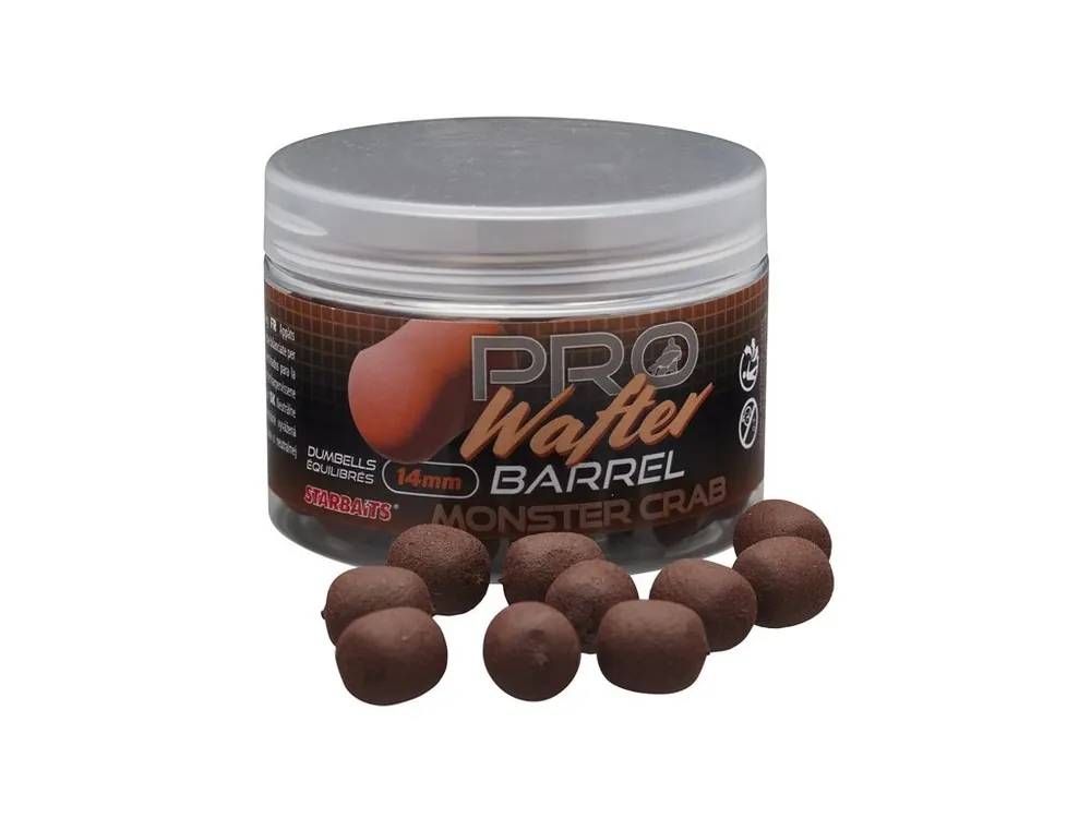 Výhodná Nabídka Starbaits Wafter Probiotic Monster Crab 14mm 50g