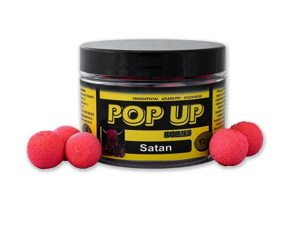 Poslední Šance CS Václavík Plovoucí Boilies Pop Up - Satan