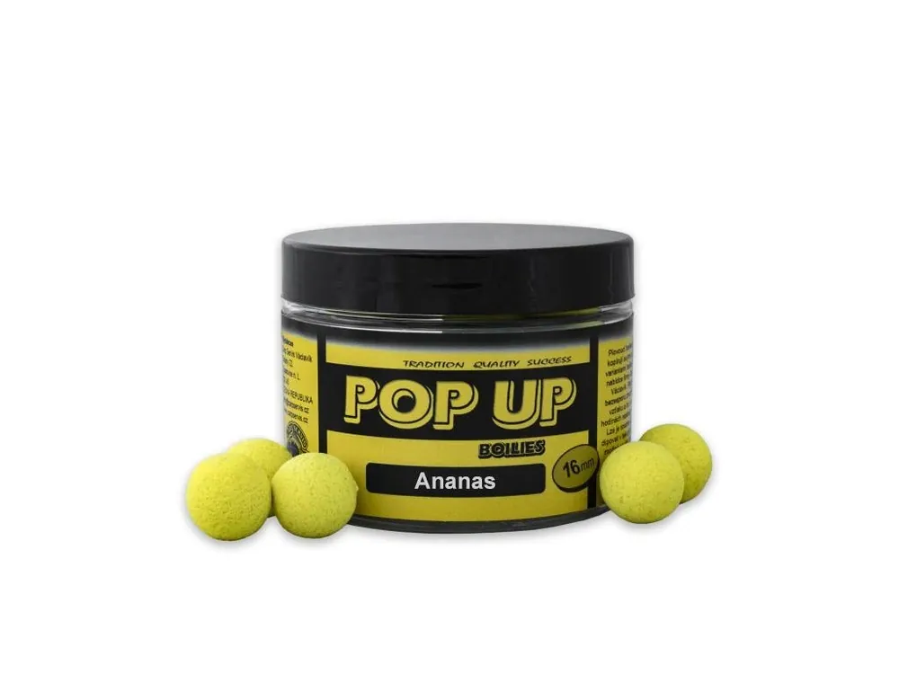 Ověřený CS Václavík Plovoucí Boilies Pop Up - Ananas