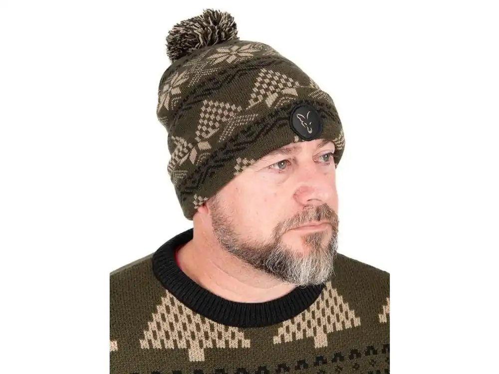 Časově Omezené Fox Čepice Festive Bobble Hat