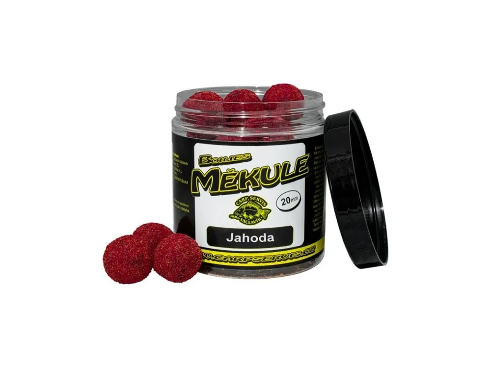 Nízká Cena CS Václavík Boilies Měkule - Jahoda