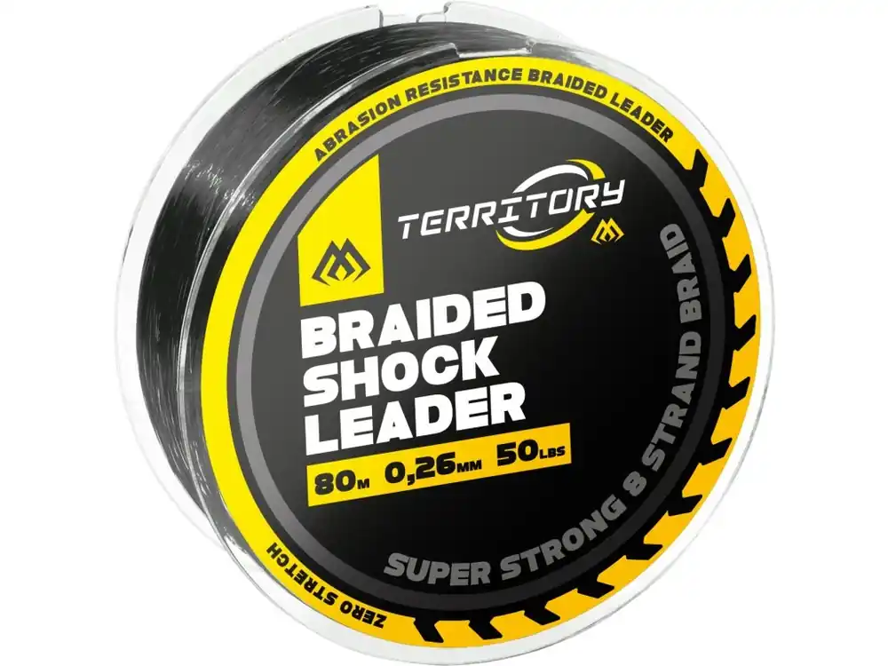 Odeslání Ihned Mikado Šokový Vlasec Braided Shock Leader 60Lbs/0.30Mm/80M