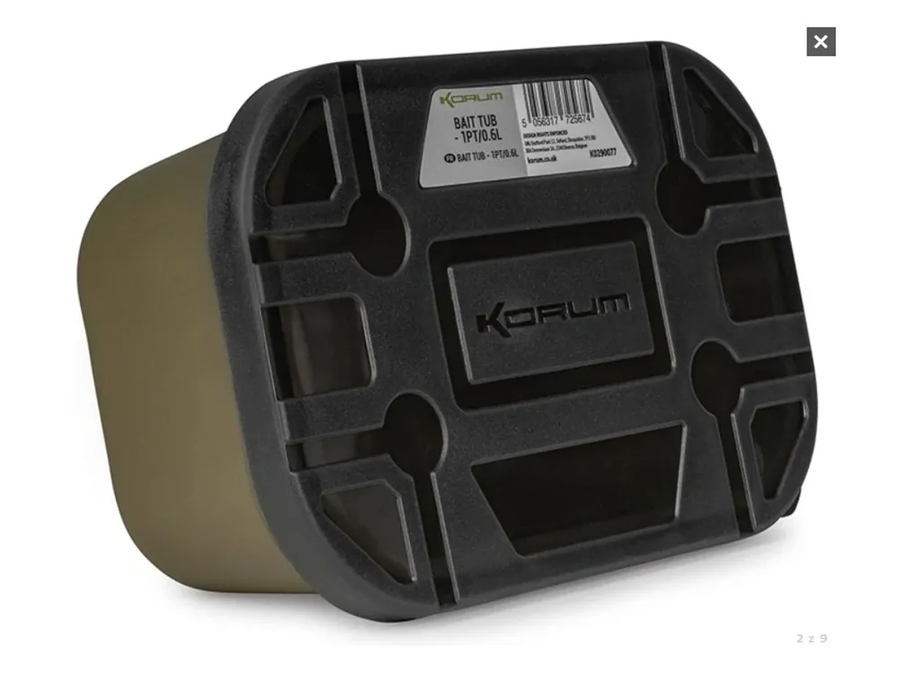 Korum Krabička Bait Tub 1,2l Must-Have