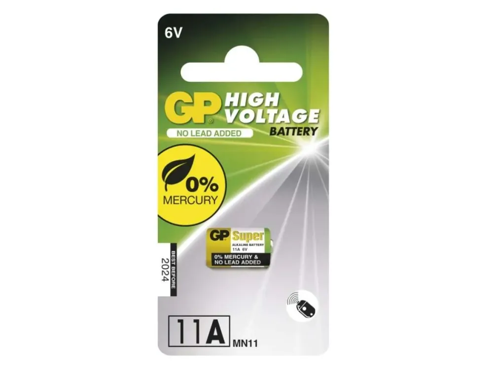 Zlevněný GP Alkalická Speciální Baterie 11A (MN11) 6 V