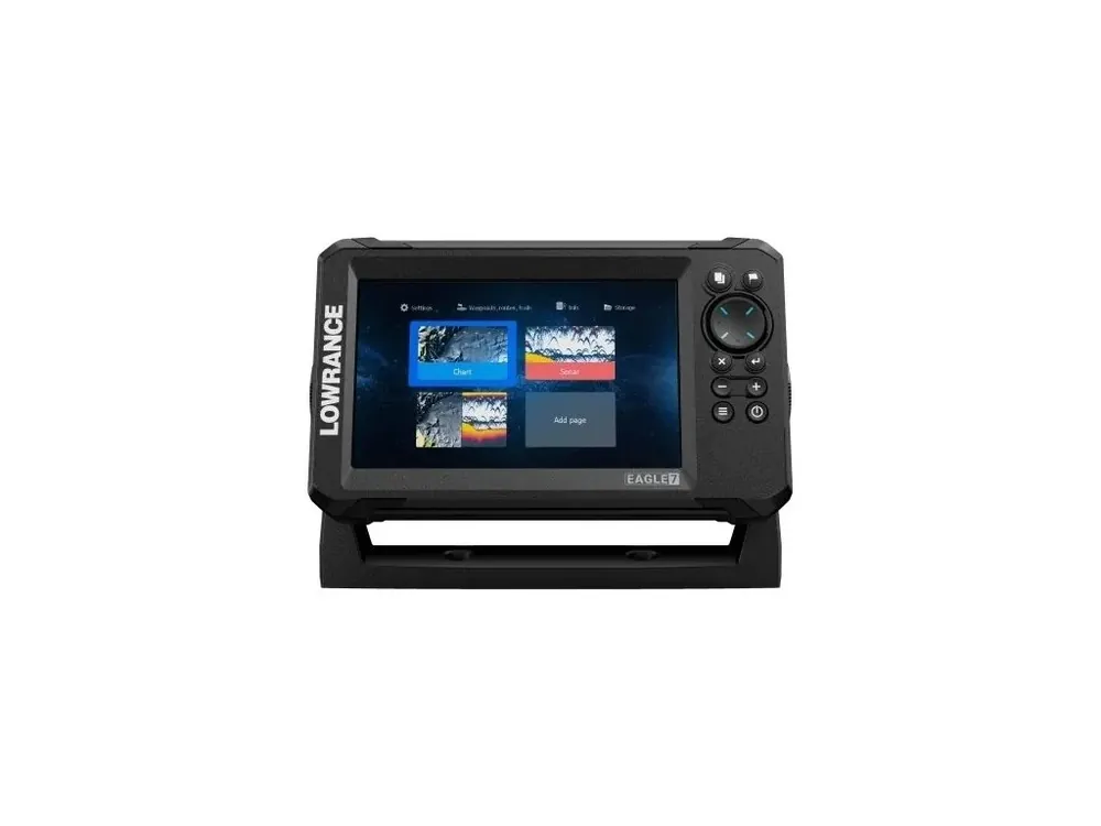 Ověřený Lowrance Echolot na Loď EAGLE 7 se sondou TripleShot HD