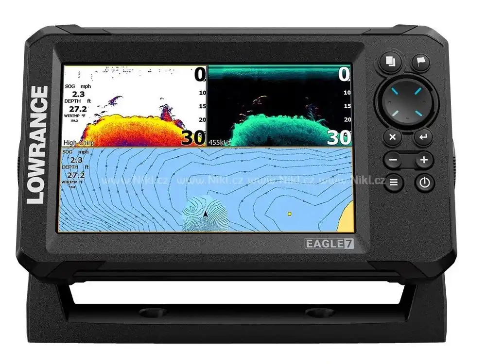 Výprodej Lowrance Echolot Eagle 7 se sondou Splitshot HD